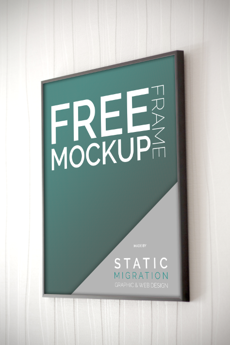 Download Poster Frame Mockup Mockup World