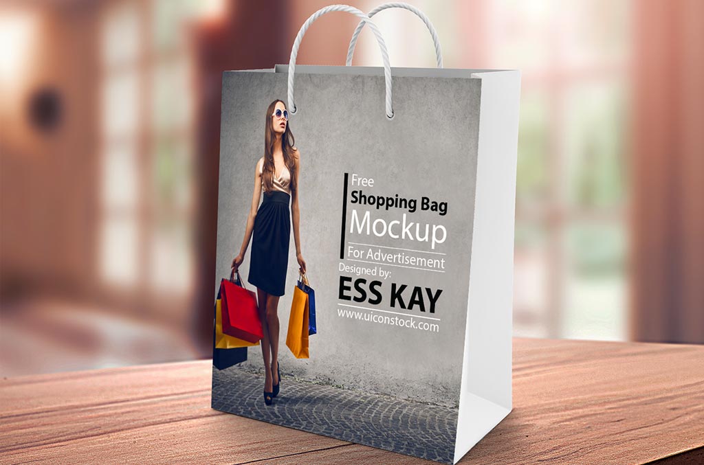 Shopping Bags Mockups - Mockup World