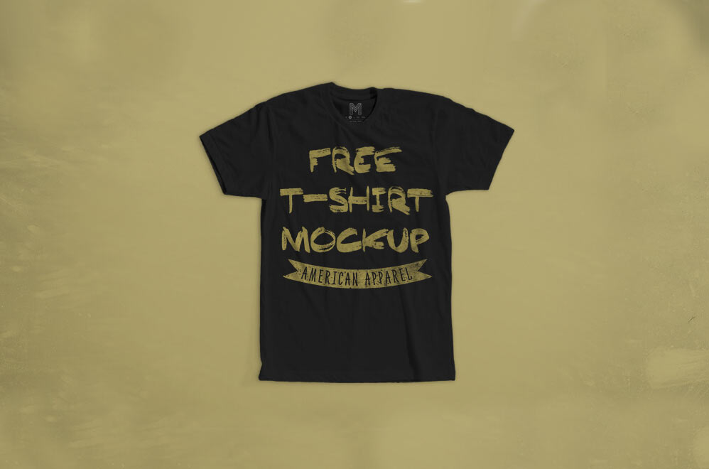 Download American Apparel Shirt Mockup Mockup World PSD Mockup Templates