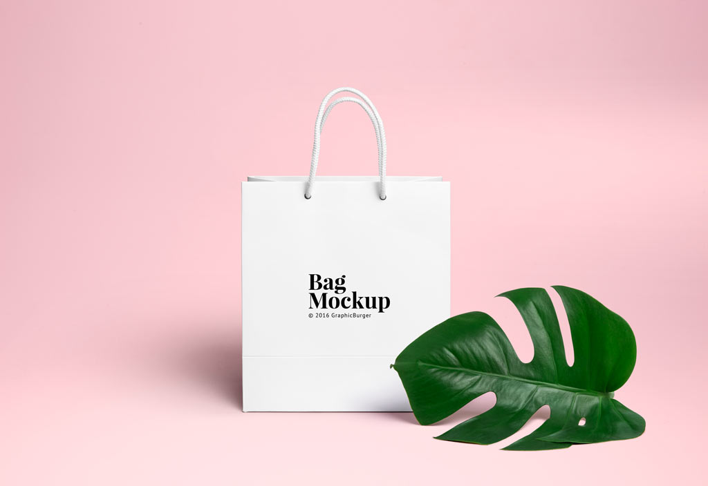 Paper Shopping Bag Mockup - Mockup World