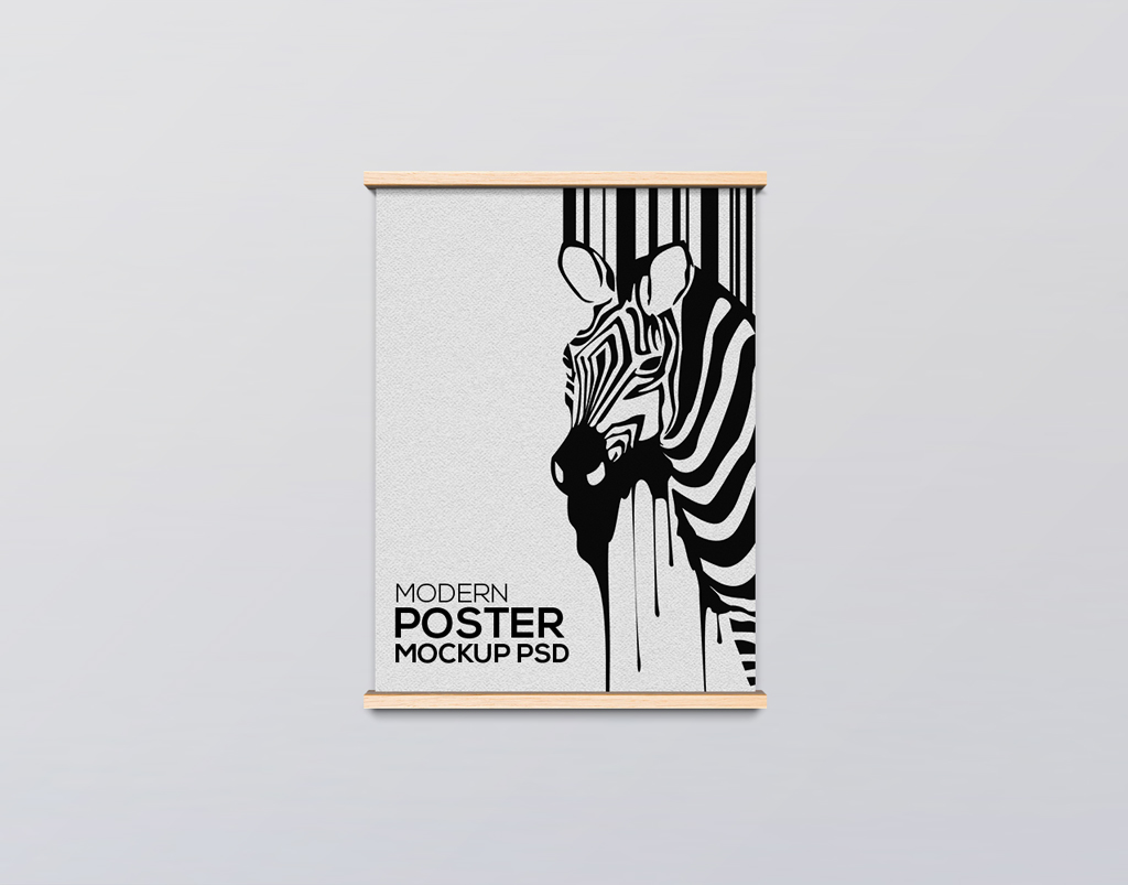 Download Modern Poster Presentation Mockup | Mockup World