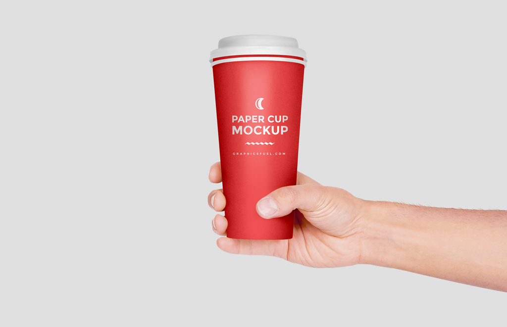 Download Paper Cup In Hand Mockup Mockup World PSD Mockup Templates