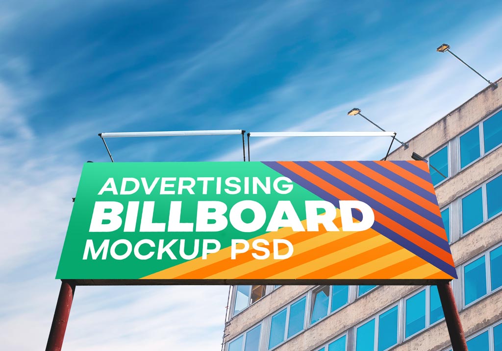 Download Huge Outdoor Billboard Mockup Mockup World
