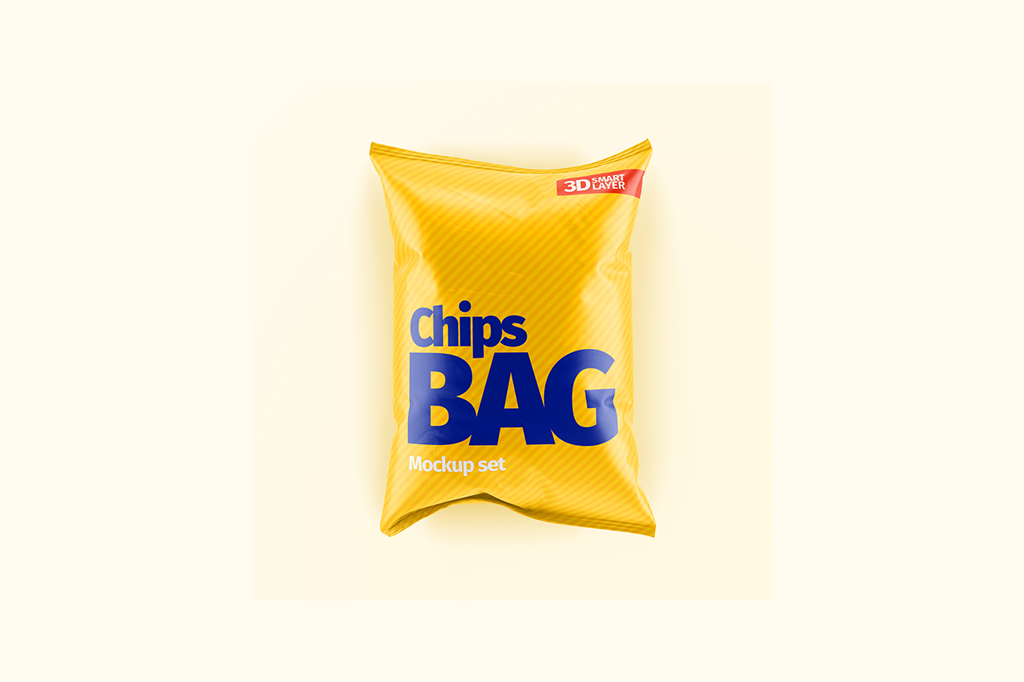 Download Chip Or Snacks Bag Mockup Mockup World