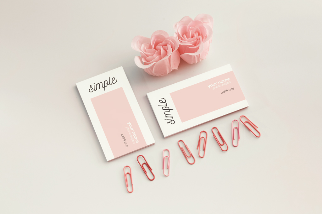 Feminine Stationery Branding Mockup Set | Mockup World