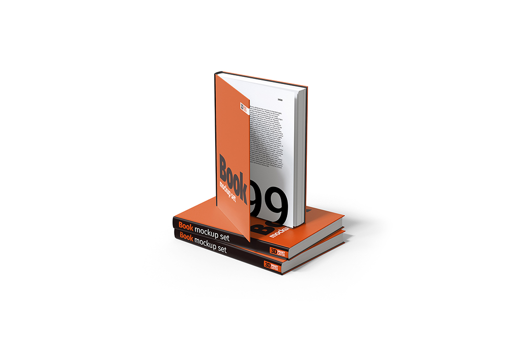 Big Book Mockup Bundle   Mockup World