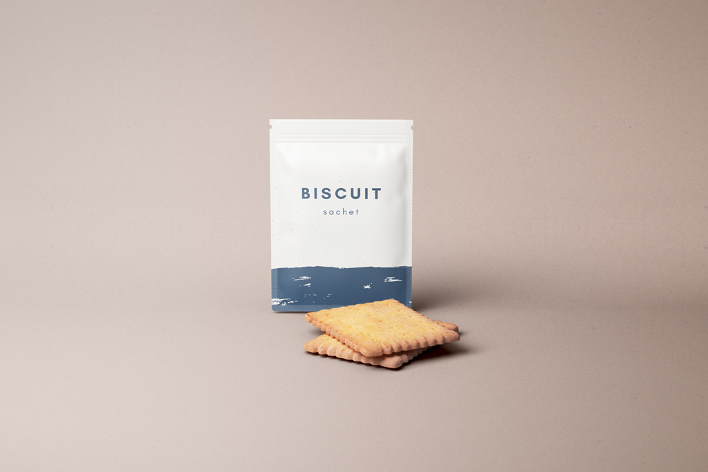 Small Food Sachet Mockup - Mockup World