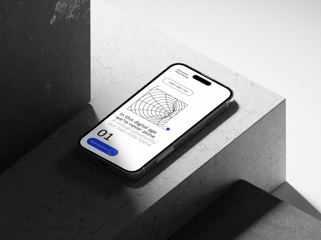 Iphone 14 Pro Showcase Mockup Mockup World 3590