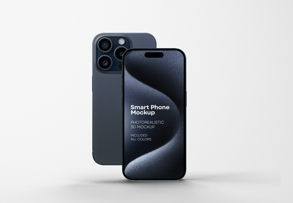 Iphone 15 pro mockup deals psd