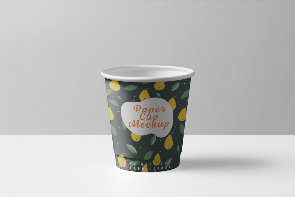 Free Mini Coffee Cup Mockup (PSD)