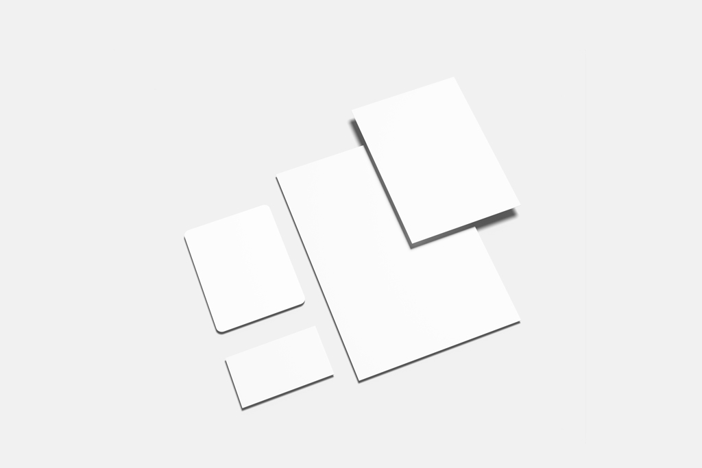 Minimalistic Stationery Mokcup - Mockup World