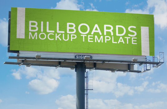 Download Set of huge Billboard Mockups | Mockup World