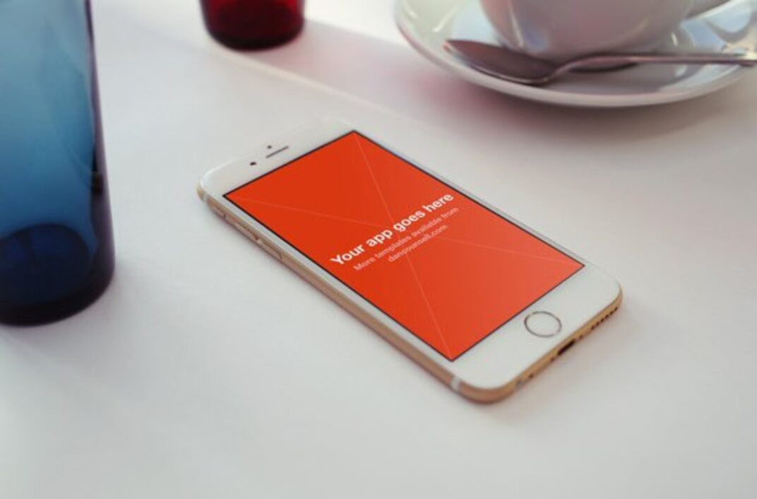 Collection of White iPhone 6 Mockups - Mockup World