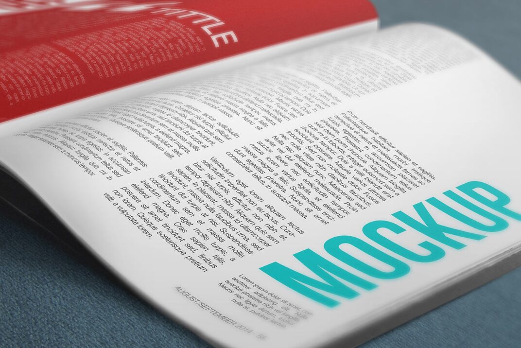 Download Magazine (4K) Mockup Bundle | Mockup World