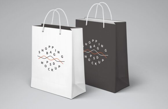 Paper Shopping Bag Mockup - Mockup World