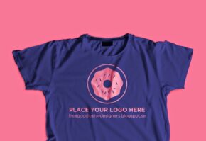 Download Lady T-Shirt Mockup | Mockup World