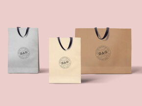 Shopping Bags Mockups - Mockup World