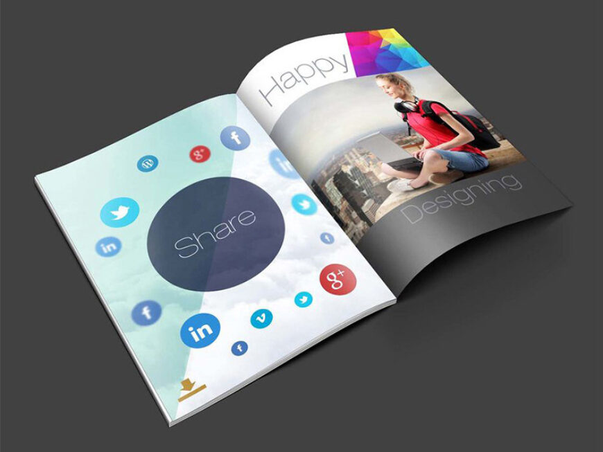 Download Complete Magazine Mockup | Mockup World