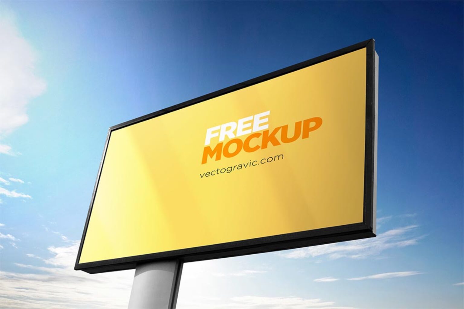 Download Outdoor Signs Mockups | Mockup World
