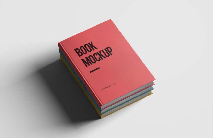 Huge Book Mockup Bundle   Mockup World