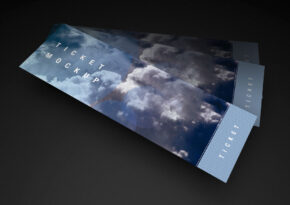 Ticket Mockup Set - Mockup World