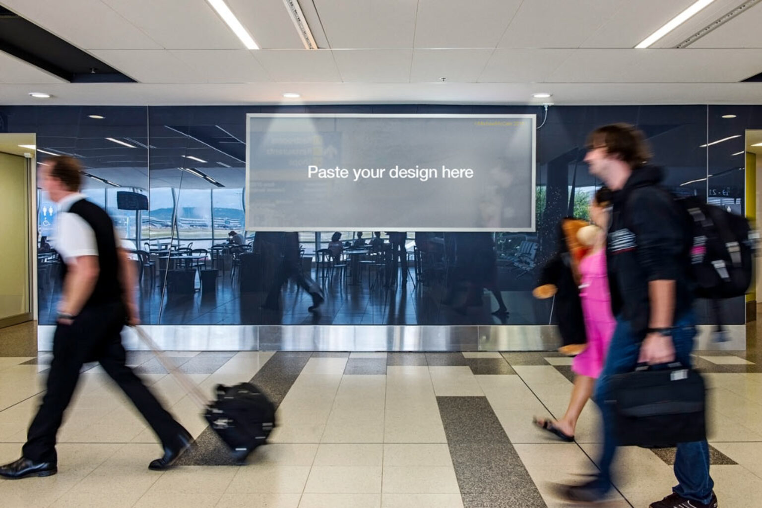 Download Airport Billboard Mockups | Mockup World