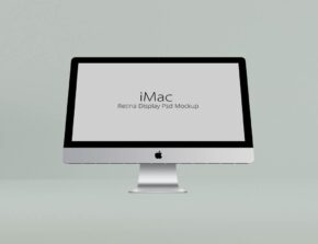 Set of iMac Retina Display Mockups - Mockup World