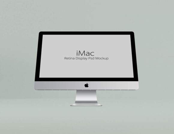 Set of iMac Retina Display Mockups - Mockup World