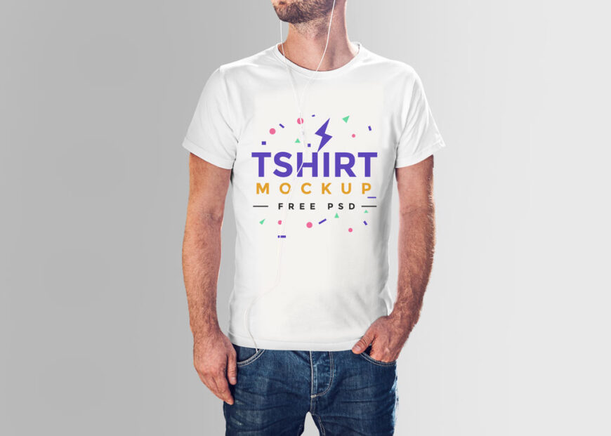 Download T-Shirt for Men Mockup | Mockup World