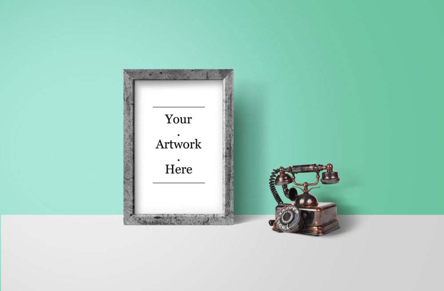 Download Bundle of Photo or Painting Frames Mockups | Mockup World