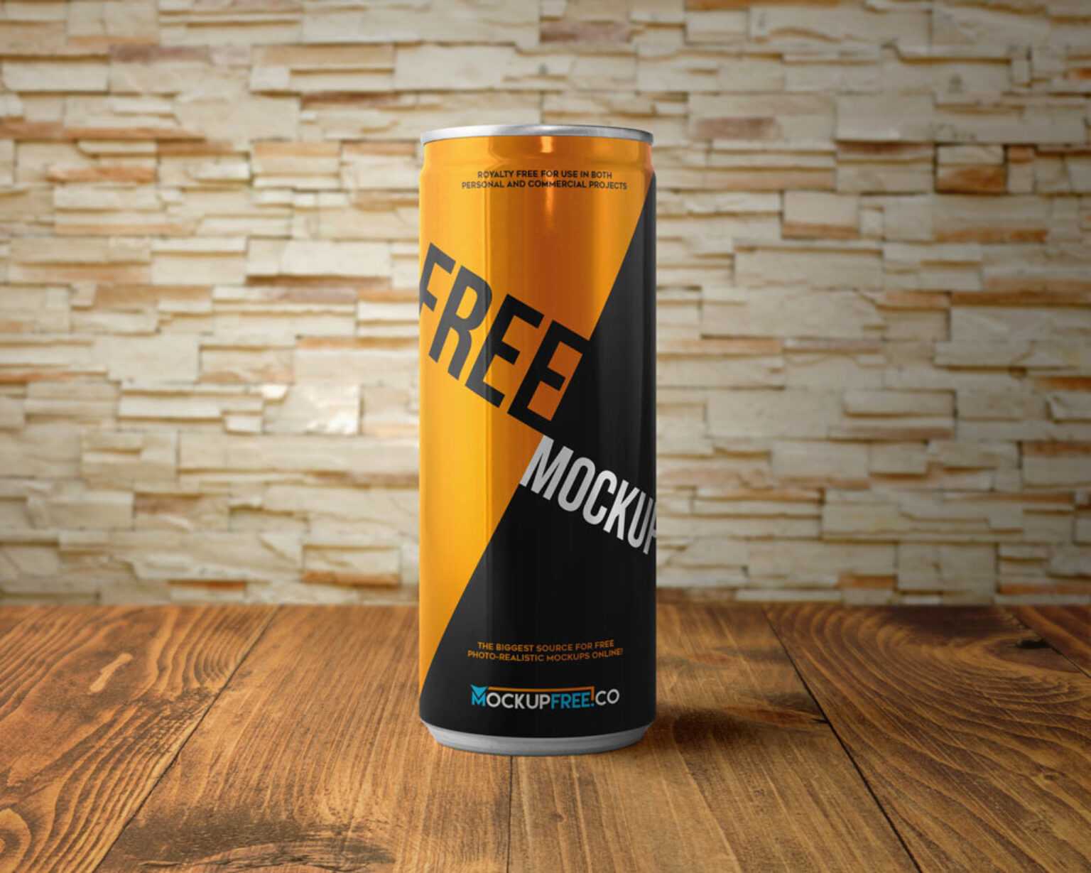 Set of Energy Drink Can Mockups - Mockup World