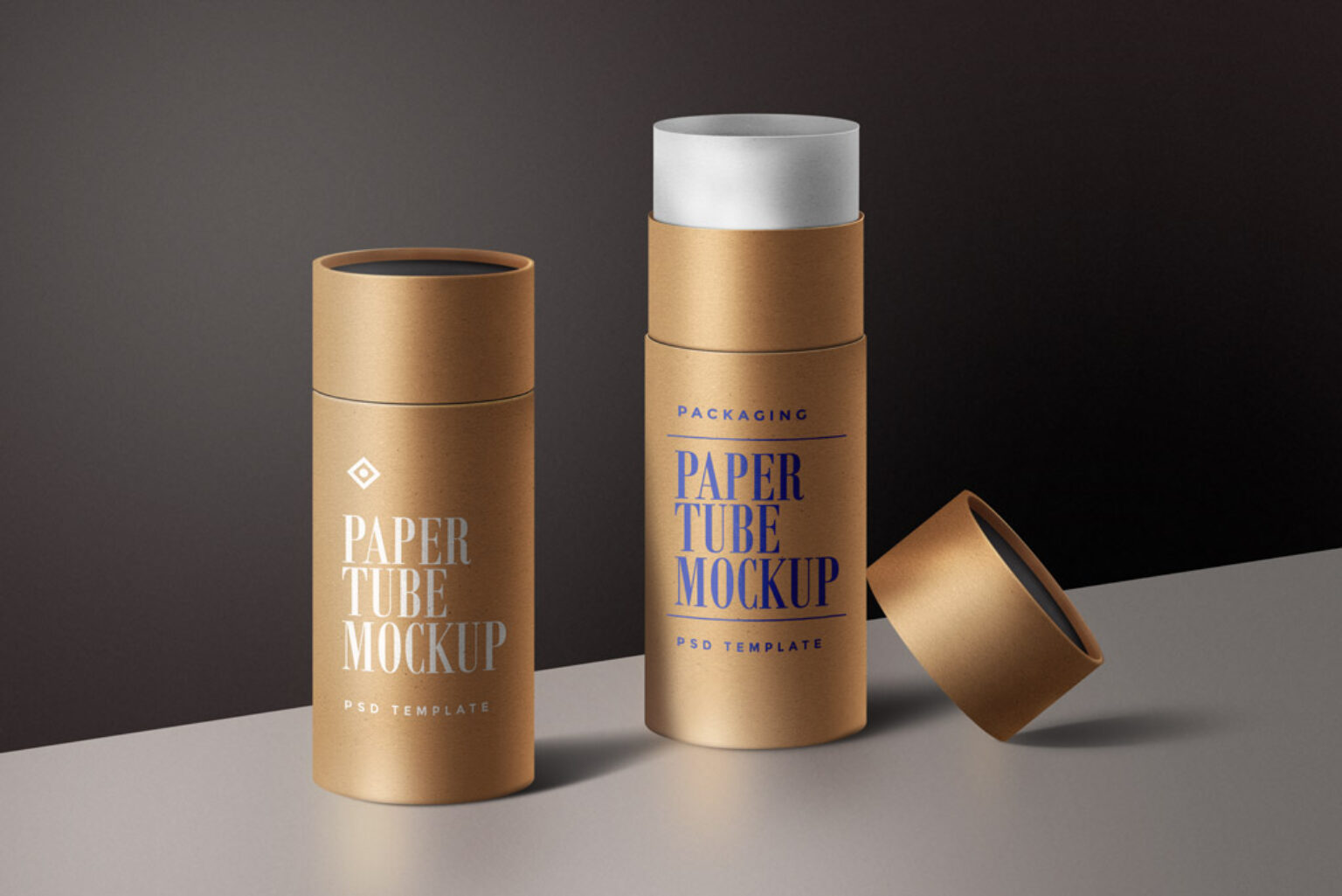 Paper Tube Mockups | Mockup World