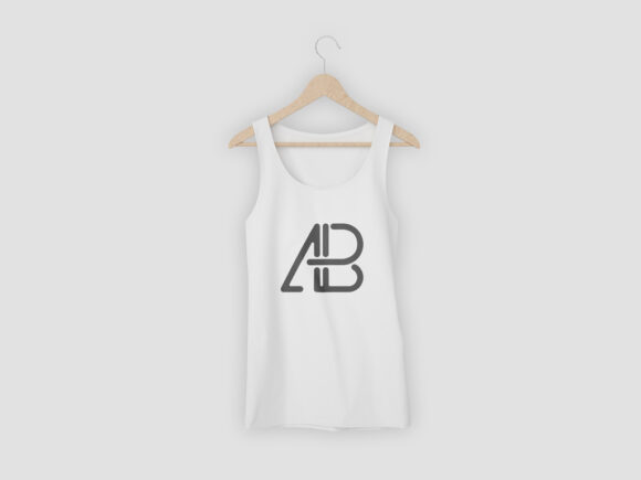 Download Tank Top on Hanger Mockup | Mockup World