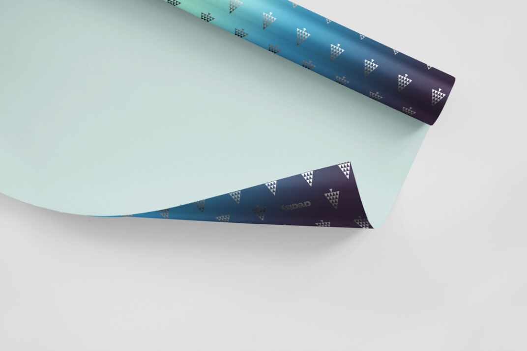 Download Gift Wrapping Paper Mockup | Mockup World