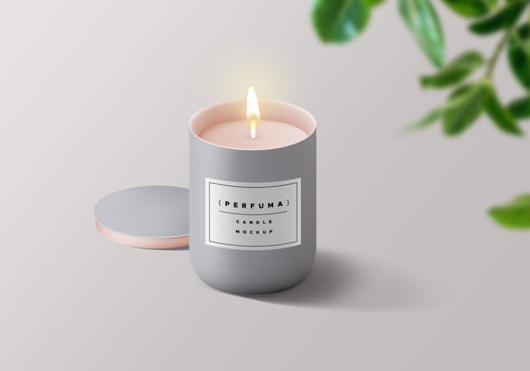 Download Branded Candle Mockup | Mockup World