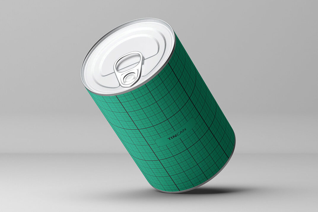 Set of Tin Can Mockups - Mockup World