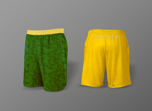 Download Men's Shorts Mockup Set | Mockup World