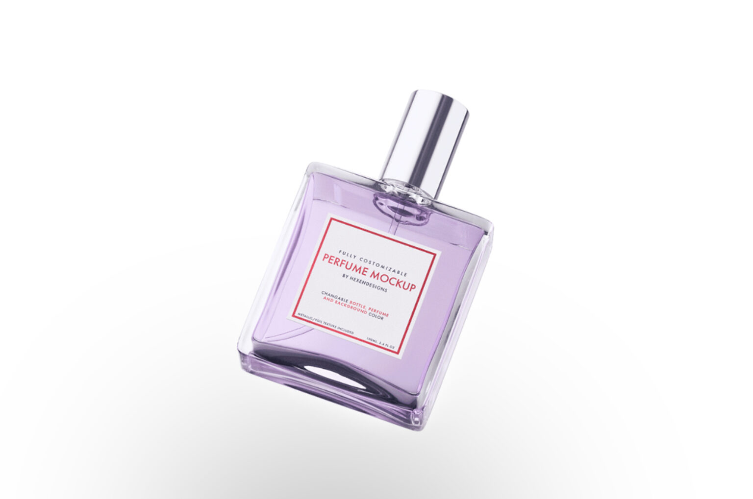 Download Perfume Flacon Bottle Mockup | Mockup World