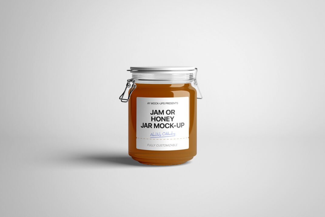 Download Honey Jar Mockup | Mockup World