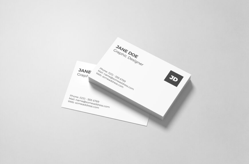 Business Cards Branding Mockup Bundle - Mockup World