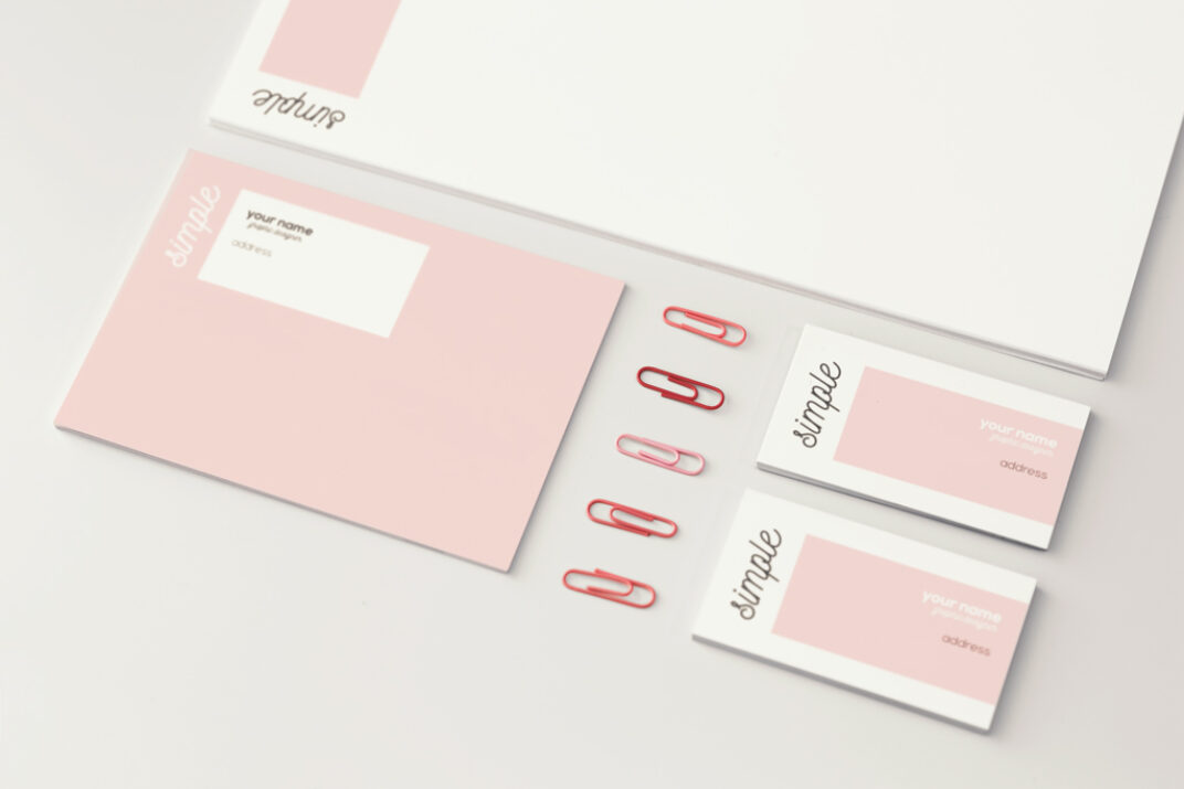 Download Feminine Stationery Branding Mockup Set | Mockup World