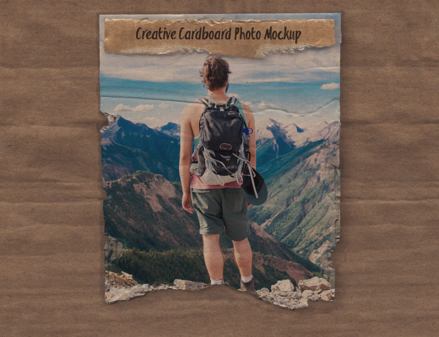 Download Cardboard Photo Mockup Set | Mockup World