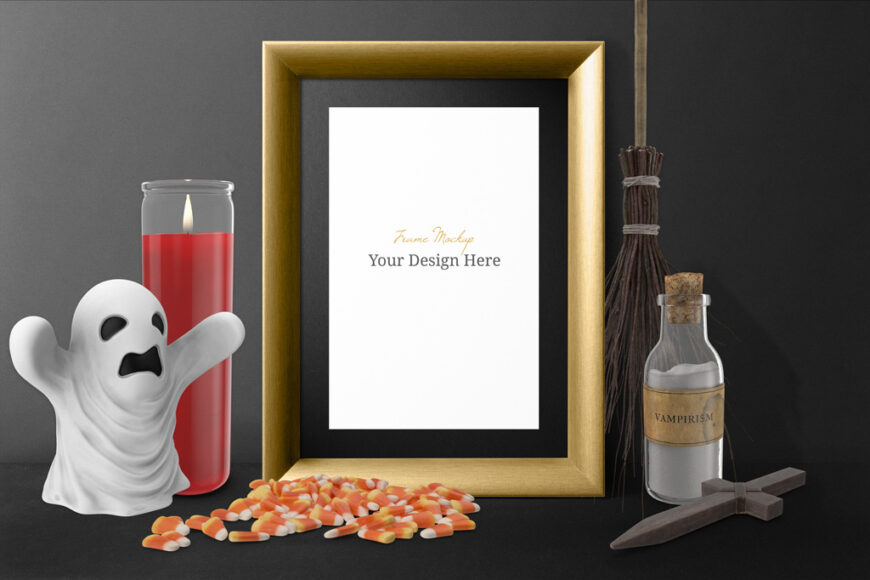 Download Free Halloween Scene Creator Mockup Bundle | Mockup World