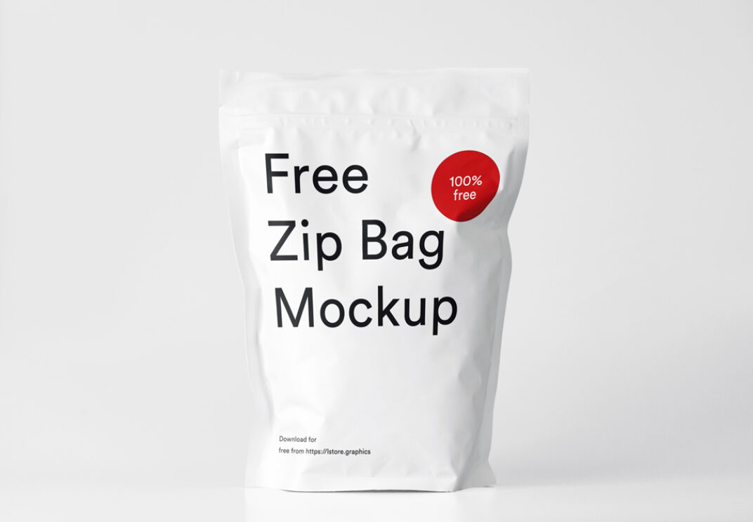 Download Zip Bag Mockup | Mockup World