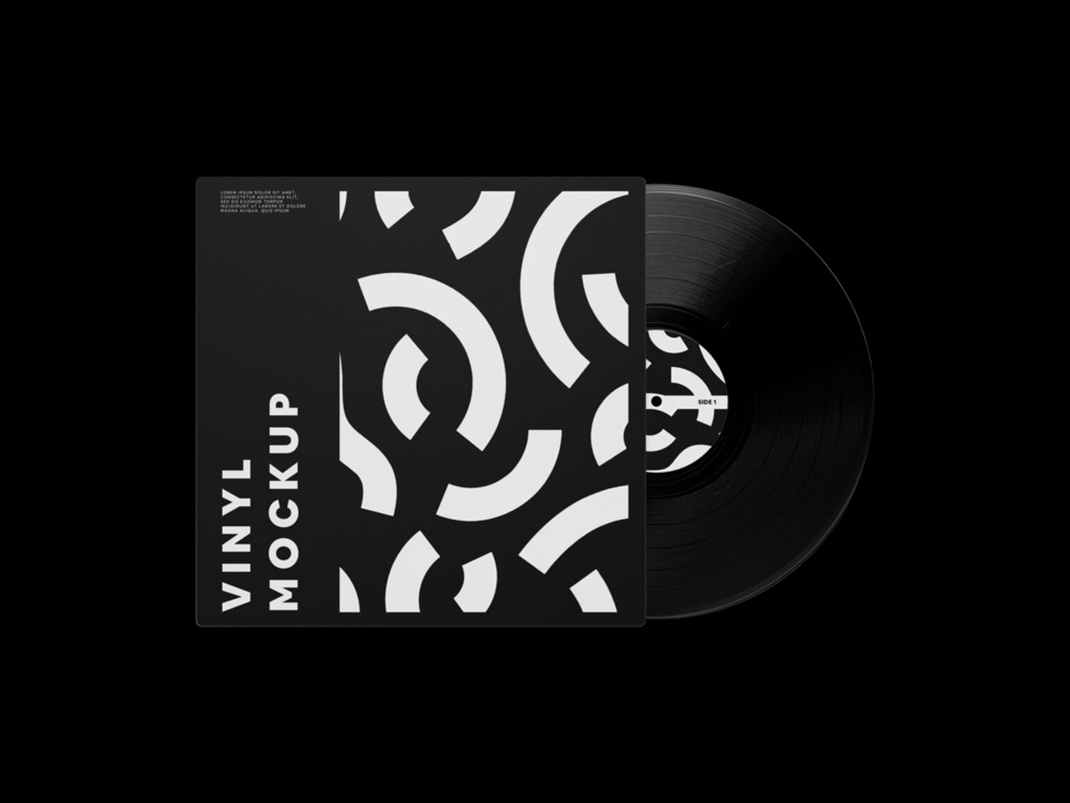 Vinyl Record Mockup Set Mockup World