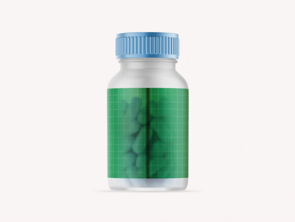 Plastic Pills Bottle Mockup - Mockup World