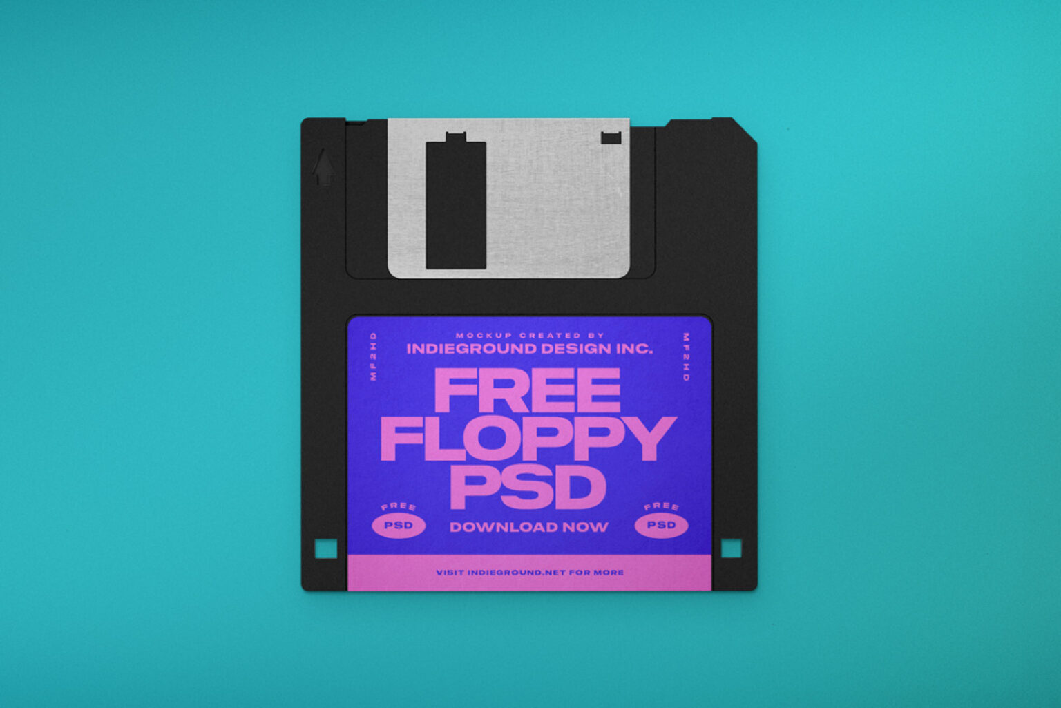 Floppy Disk Mockup - Mockup World