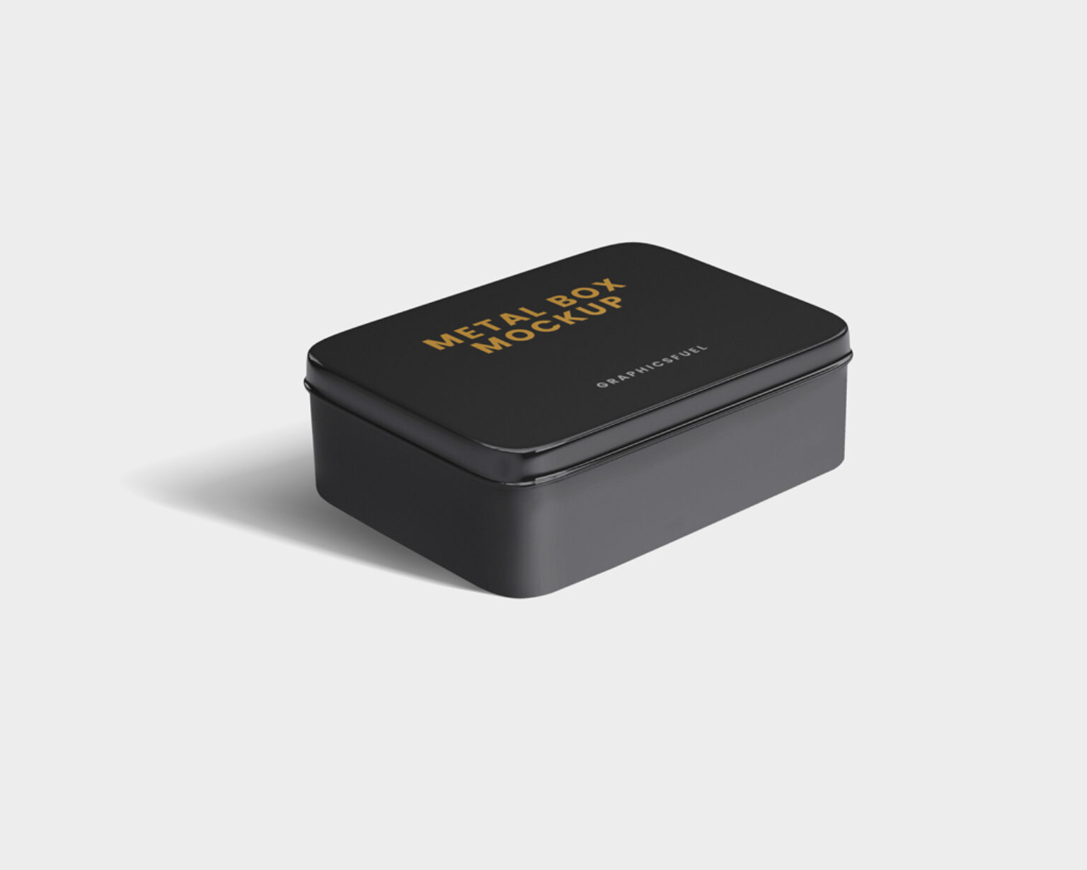 Small Metal Box Mockup Set - Mockup World