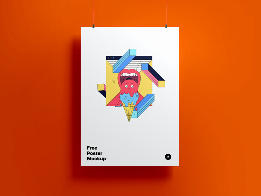 Vertical Poster Mockup   Mockup World