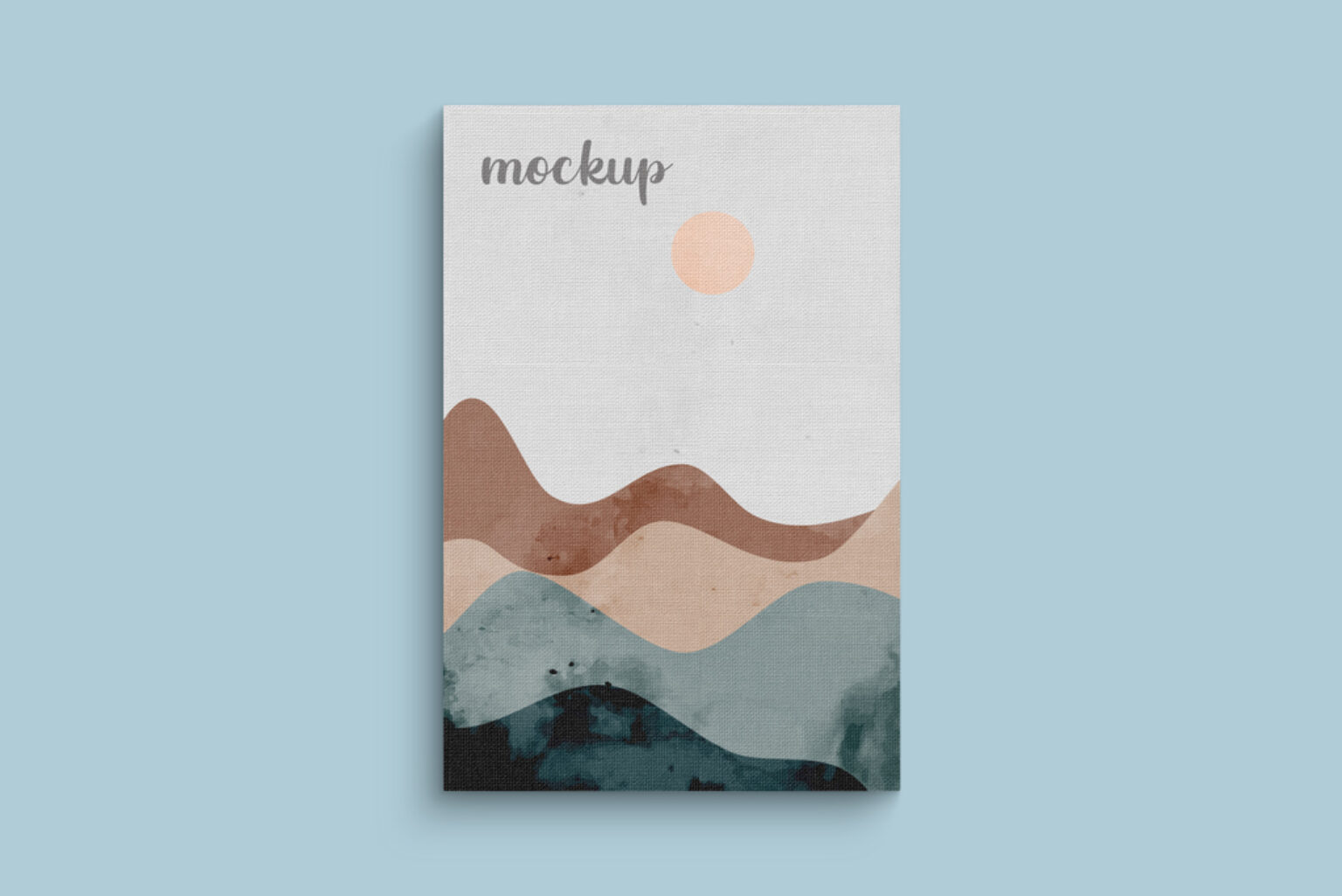 Painting Canvas Mockup - Mockup World